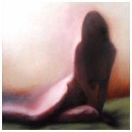 'Nude', 70 x 100 cm, acrylic on canvas