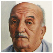 'Portrait', 40 x 30 cm, acrylic on canvas