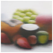 'Still life', 70 x 100 cm, acrylic on canvas